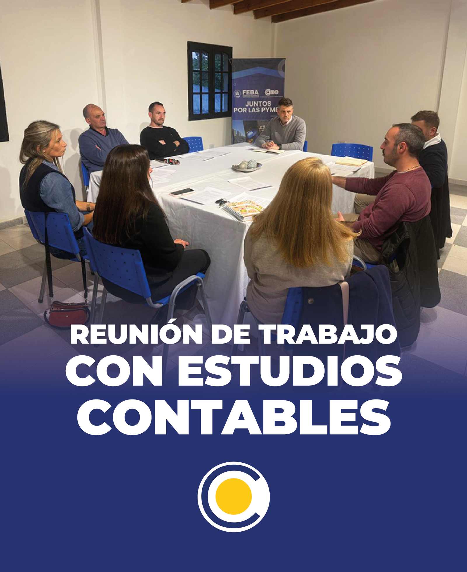 Reunión de trabajo con Estudios Contables por la tasa de Seguridad e Higiene